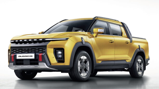 Elektrikli pick-up modeli KGM MUSSO EV Türkiye'de satışa sunuldu
