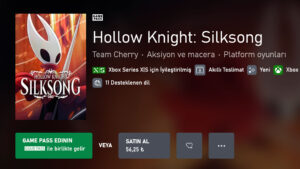 Microsoft, Hollow Knight: Silksong oyununu 56 TL'den satışa sundu