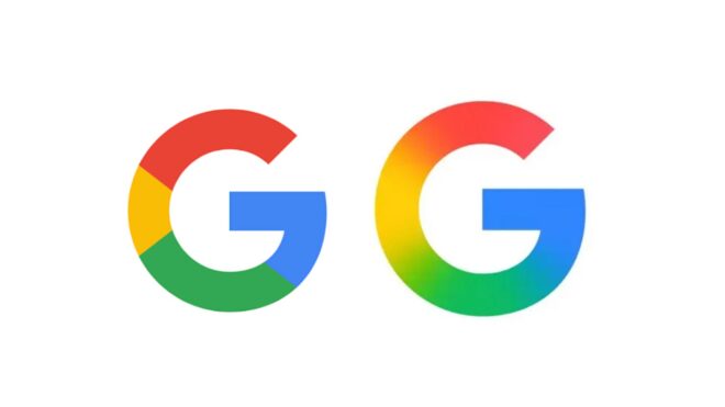 Google, keskin renk geçişlerini bıraktığı yeni logosunu geniş çapta kullanıma aldı