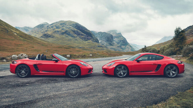 Porsche 718 Cayman ve Boxster