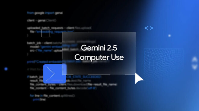 Gemini 2.5 Computer Use