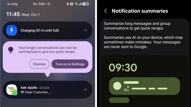Samsung One UI 8.5 ile yapay zeka destekli bildirim özetleri altyapısı geliyor