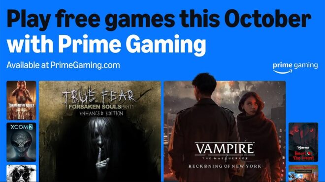 Amazon Prime Gaming, ekim ayının ücretsiz oyunlarını açıkladı