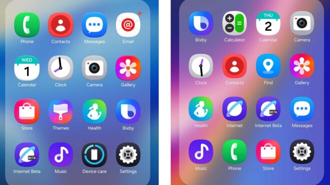Samsung One UI 8.5 ile yerleşik uygulama simgeleri daha üç boyutlu hale geliyor