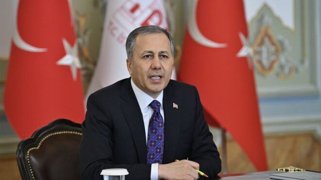 Türkiye Cumhuriyeti İçişleri Bakanı Ali Yerlikaya