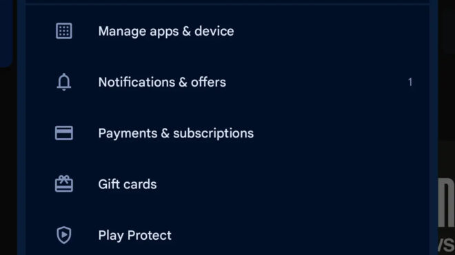 Google Play Store üzerinde artık dijital hediye kartları da satın satın alınabiliyor