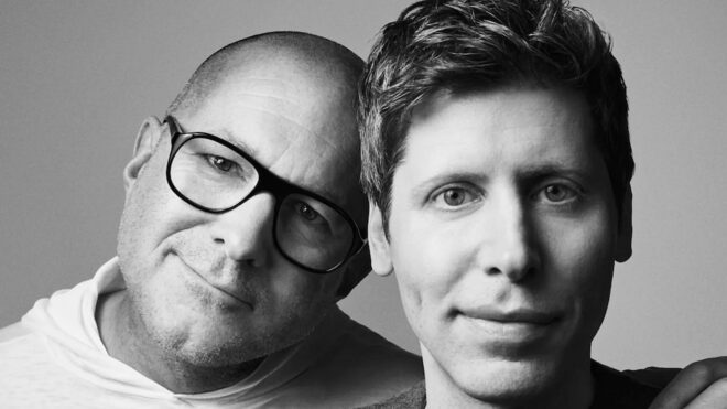 Jony Ive ve Sam Altman,