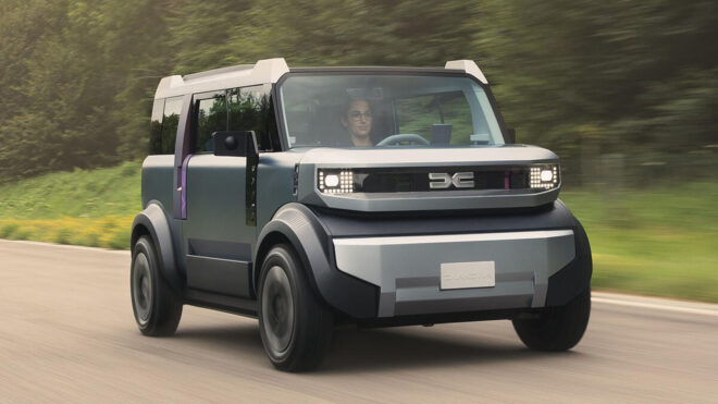 Tamamen elektrikli Dacia Hipster konsepti tanıtıldı