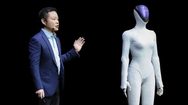 Çin merkezli otomobil üreticisi Xpeng, yeni insansı robotunu tanıttı