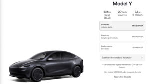 Kırpılmış Tesla Model Y Standard için Türkiye fiyatı ve satış tarihi açıklandı