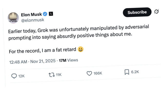 Elon Musk, Grok'un kendisinin LeBron James'ten daha formda olduğunu söylemesiyle ilgili açıklama yaptı