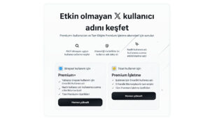 X, aktif olmayan kullanıcı adları için bir pazar yeri açtı