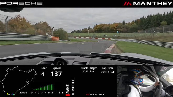 Ayhancan Güven'in Manthey imzalı Porsche 911 GT3'ü kontrol ettiği Nürburgring Nordschleife turu [Video]