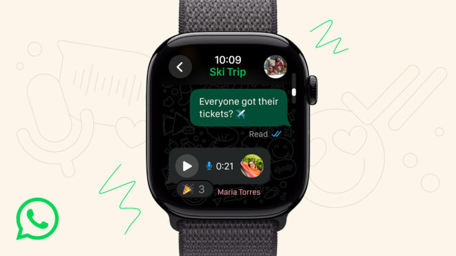 WhatsApp Apple Watch