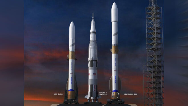 Blue Origin, yeni super-heavy sınıfı roketi New Glenn 9×4'ü duyurdu