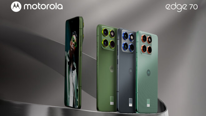 4.800 mAh batarya taşıyan ince gövdeli Motorola Edge 70 tanıtıldı