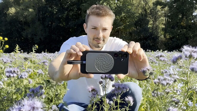 Akıllı telefonlar için seslerin kaynağını gösteren bir akustik kamera hazırlandı