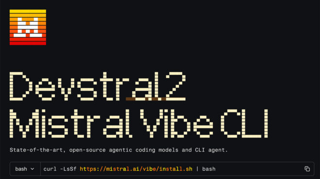 Mistral, kodlama odaklı Devstral 2 modelini yayınladı