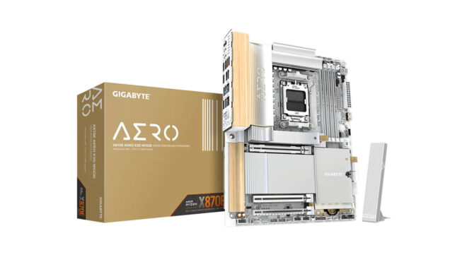 Gigabyte, gerçek ahşap kaplamalı X870E AERO X3D WOOD'u tanıttı