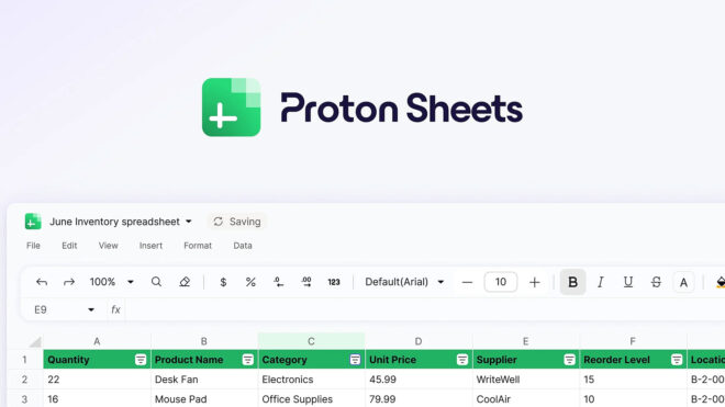 Proton Sheets