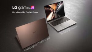 Dünyanın en hafif 17 inç RTX dizüstü bilgisayarı LG gram Pro 17 tanıtıldı