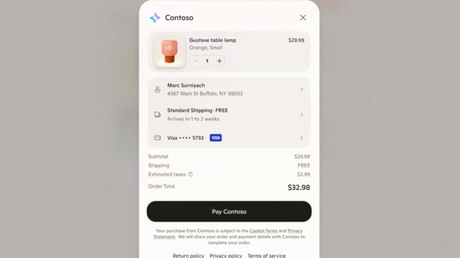Microsoft Copilot yerleşik ödeme sistemiyle güncellendi