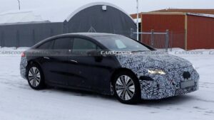 Makyajlı Mercedes-Benz EQS kış testlerinde görüntülendi