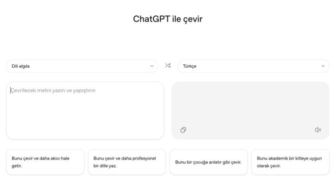 ChatGPT Translate