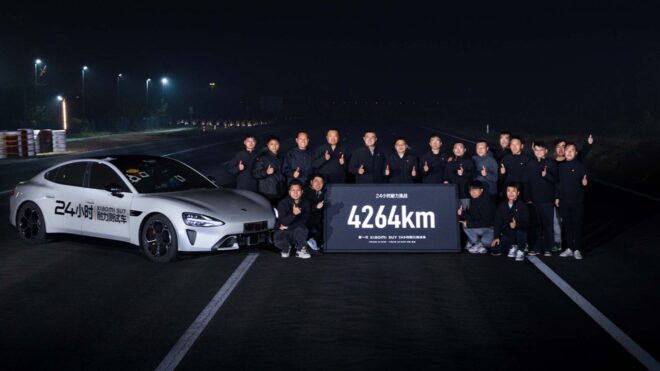Elektrikli Xiaomi SU7 Max ile 24 saatte 4.264 km yol yapılarak rekor kırıldı