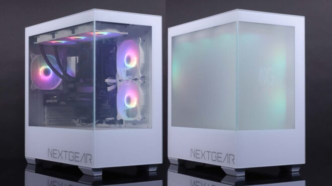 Tek tuşla bileşenlerini gizleyebilen cam panelli bir PC kasası üretildi