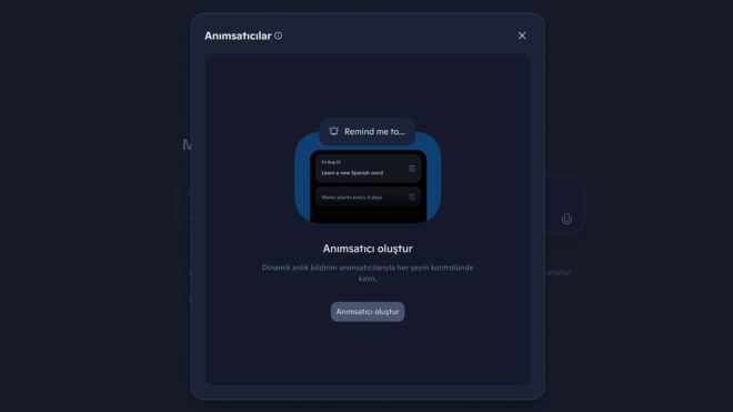 Microsoft Copilot artık mobilde hatırlatma bildirimleri gönderebiliyor