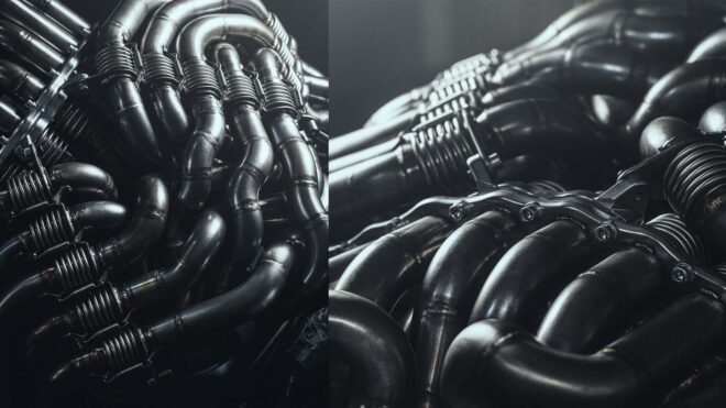 De Tomaso P900'ün inanılmaz egzoz sistemi gözler önüne serildi [Video]