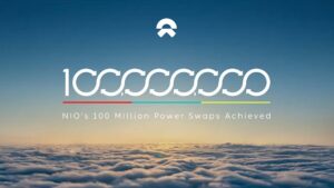 Nio, 100 milyon batarya değişimini geride bıraktı