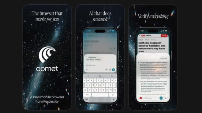 Perplexity, yapay zeka tarayıcısı Comet’i yakında iOS için de yayınlayacak