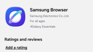 Samsung Browser