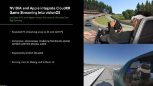 Apple Vision Pro, bulut temelli iRacing ve X-Plane 12 desteği kazanacak