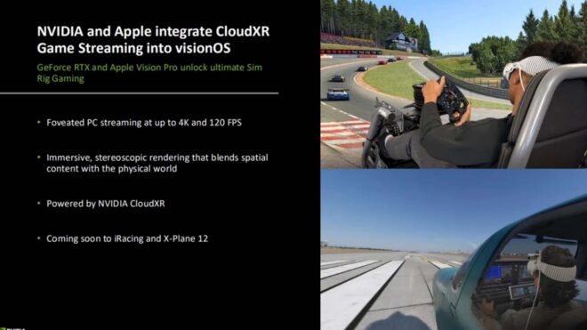 Apple Vision Pro, bulut temelli iRacing ve X-Plane 12 desteği kazanacak