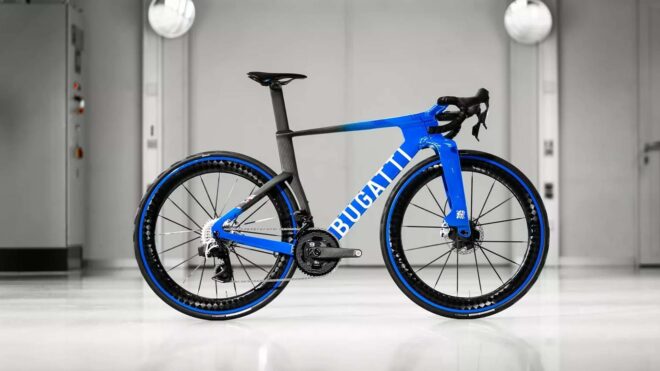 Bugatti ve Factor Bikes, 24 bin dolarlık bir özel yarış bisikleti hazırladı