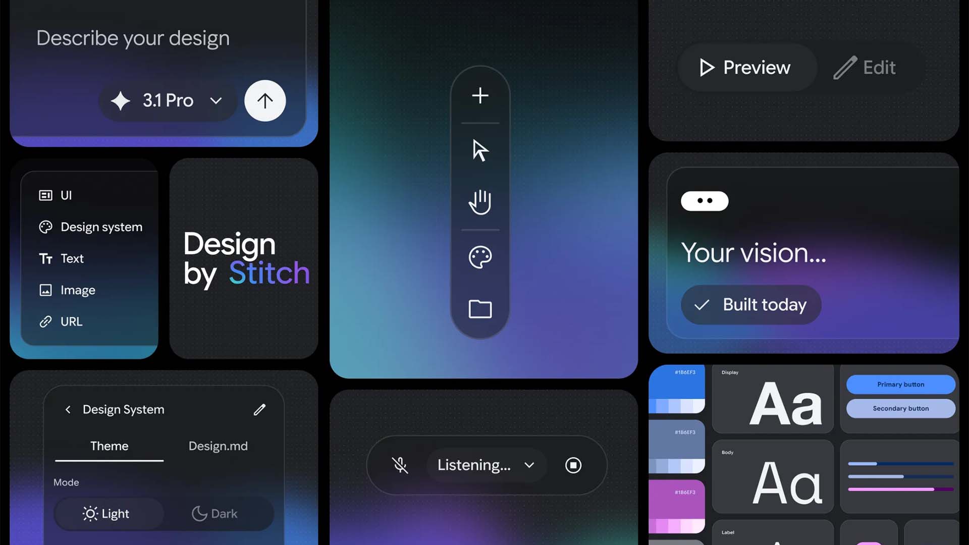 Google, arayüz tasarımına yönelik yapay zeka aracı Stitch’e büyük güncelleme yayınladı