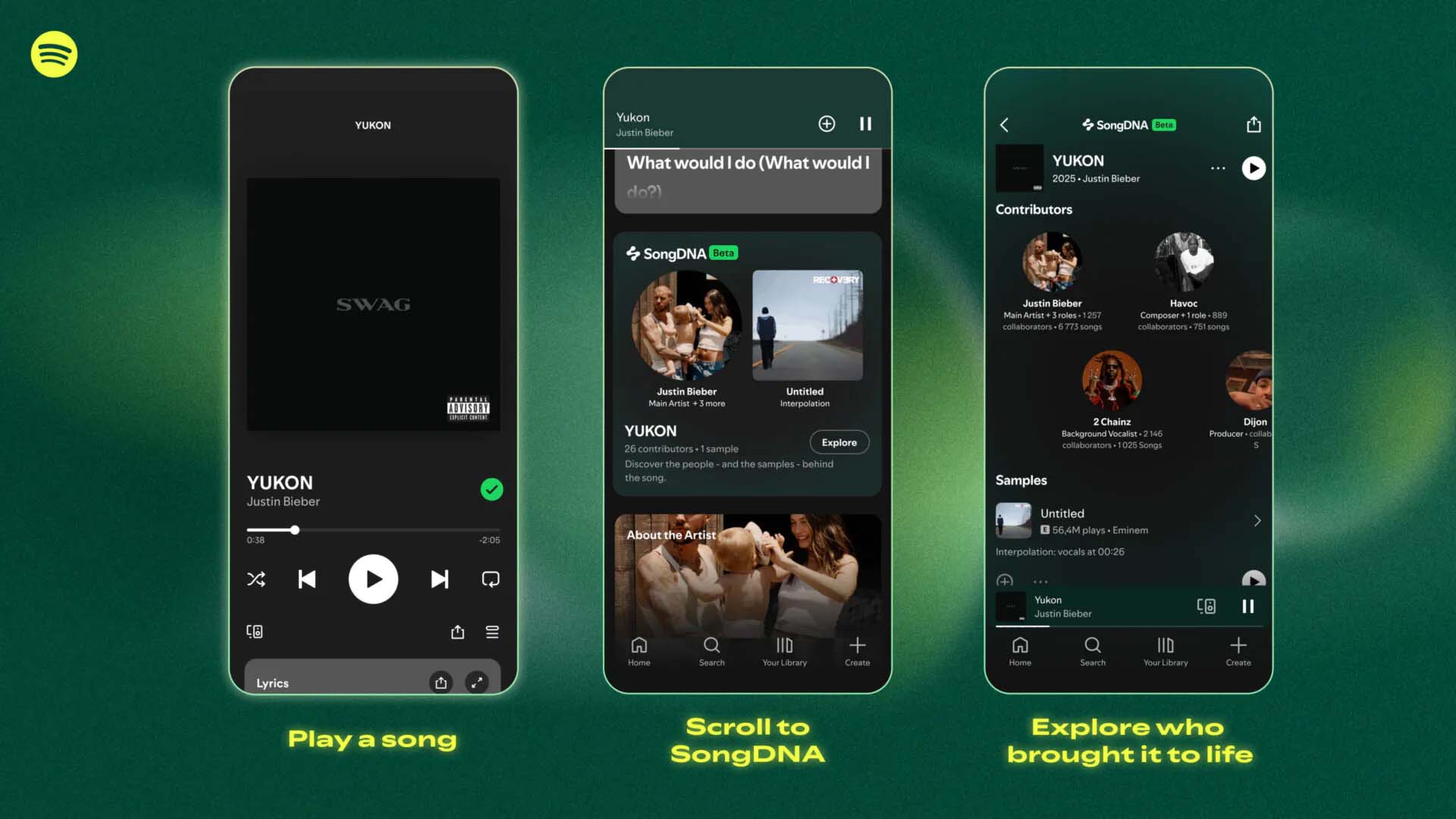 Spotify, “SongDNA” özelliğini kullanıma sundu