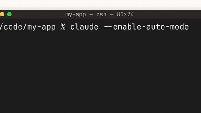 Anthropic, doğrudan kodlama süreçlerine yönelik popüler aracı Claude Code için otomatik mod altyapısını duyurdu.