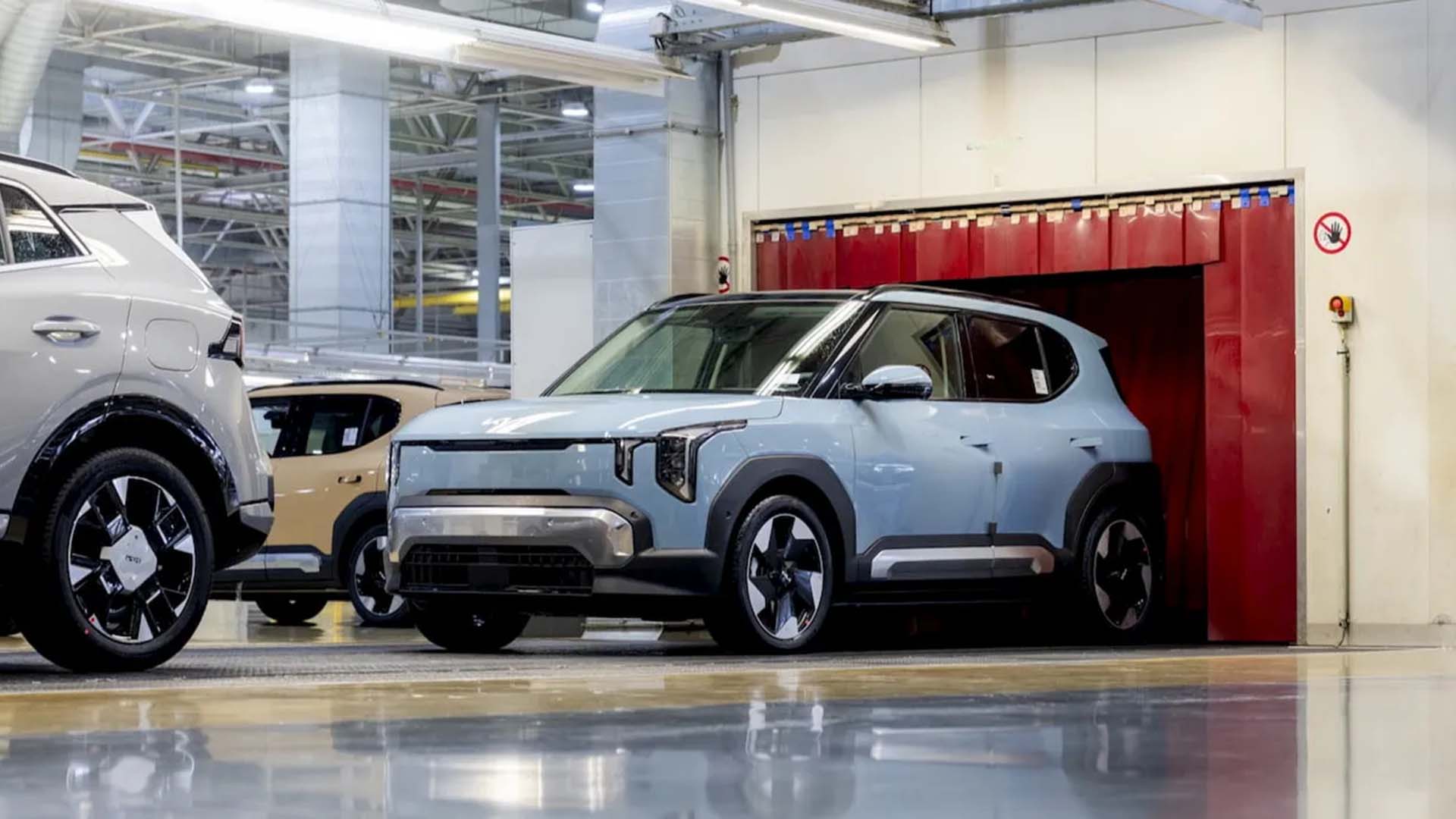 Türkiye’de de satılacak Kia EV2, üretim bandından inmeye başladı