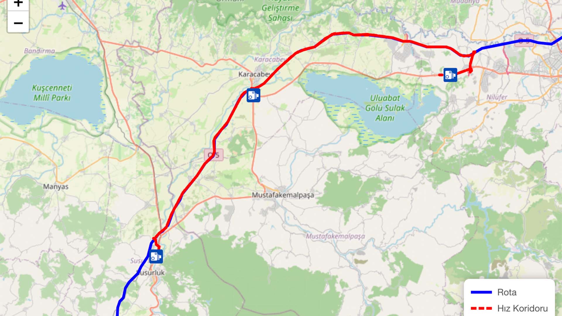 İçişleri Bakanlığı, “İller Arası Radar ve Kontrol Noktası” haritasını devreye aldı