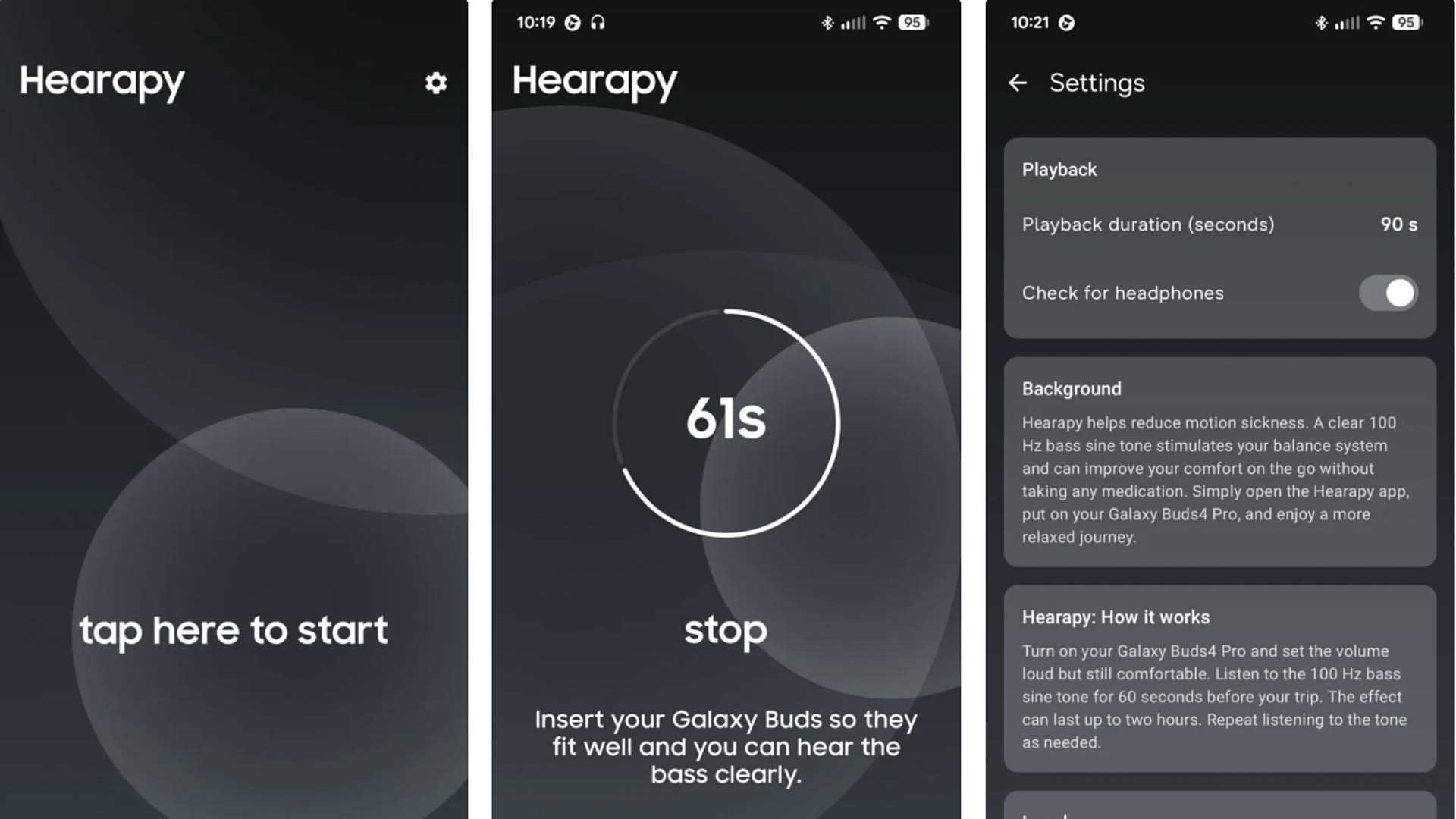 Samsung’dan araç tutmasına karşı özel uygulama: “Hearapy”