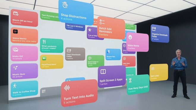 iOS 27'deki Kestirmeler Uygulaması, yapay zeka kullanarak özel işlemler oluşturabilir