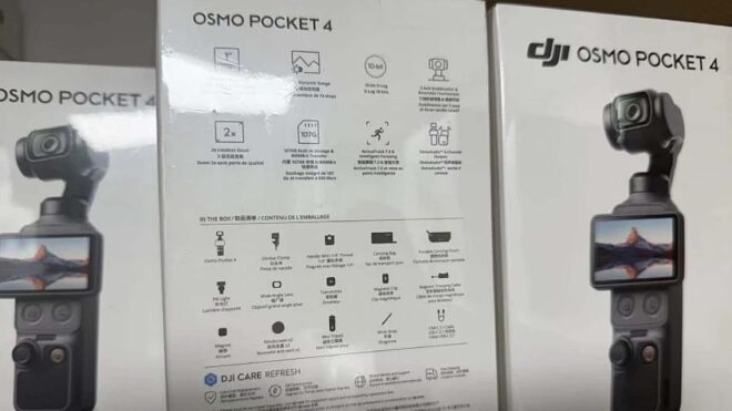 DJI Osmo Pocket 4 için sızıntılar sürüyor