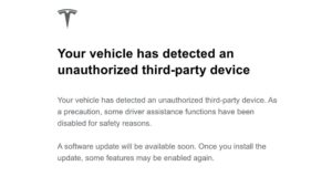 Tesla, FSD'yi üçüncü parti araçlarla desteklenmeyen ülkelerde aktif eden sürücülere uzaktan müdahale etti