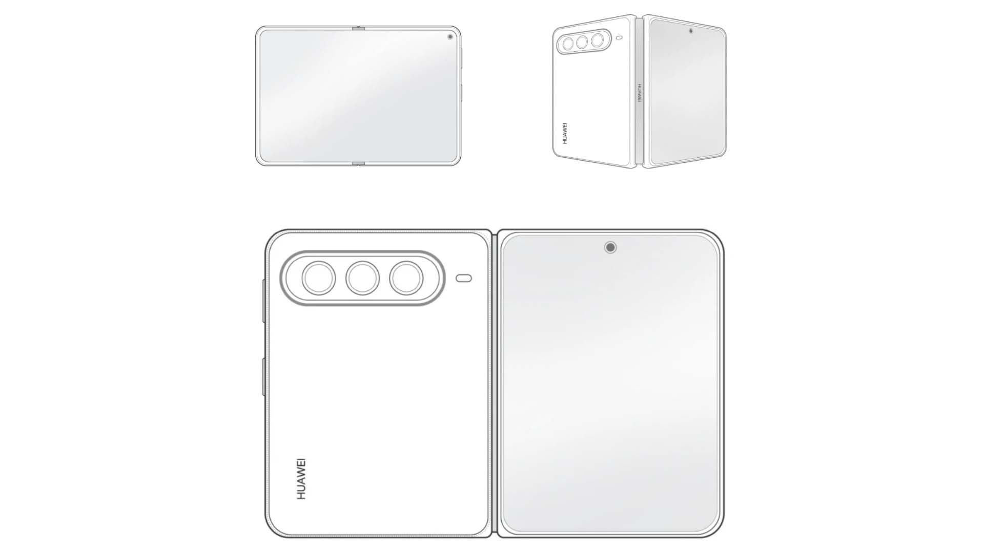 Huawei Pura X Max için tasarım ortaya çıktı