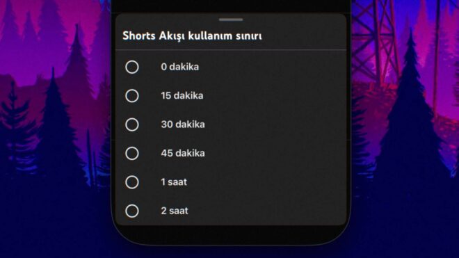YouTube artık Shorts’ların “0 dakika” ayarı üzerinden gizlenmesine izin veriyor