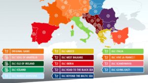 Euro Truck Simulator 2 için çıkacak Türkiye DLC'sinin kapsadığı alan gösterildi